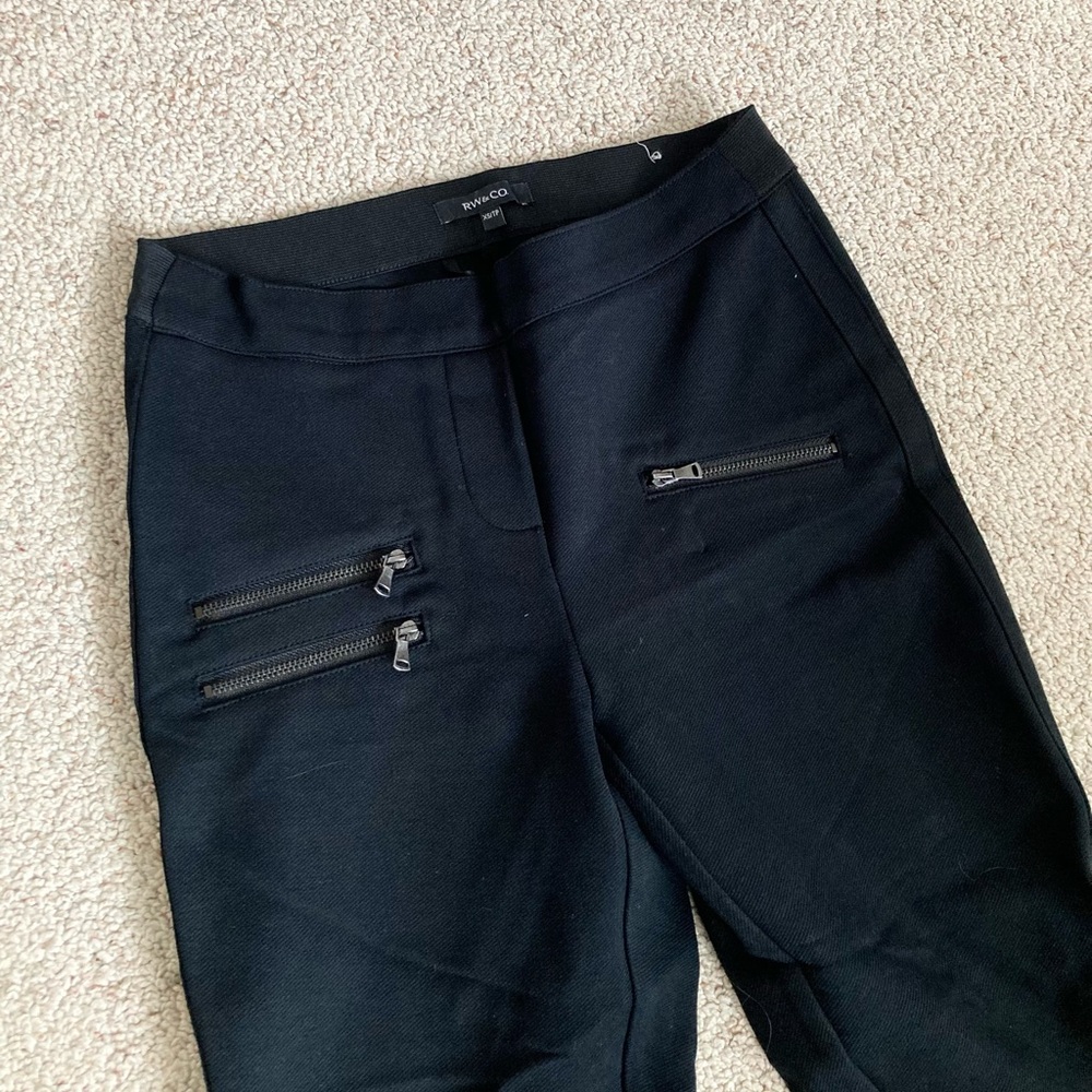 RW&Co Black Riding Style Pants, EUC